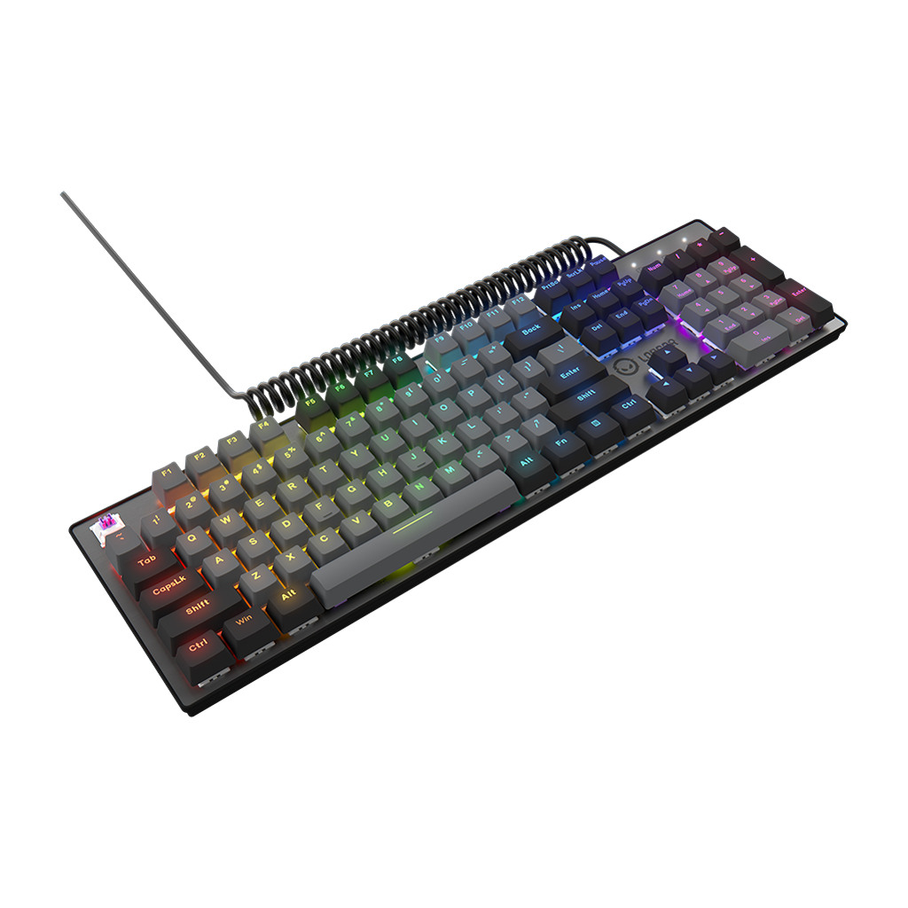 LORGAR Azar 514 Wired mechanical gaming keyboard RGB backlight 1680000 colour variations 18 modes keys - Image 4