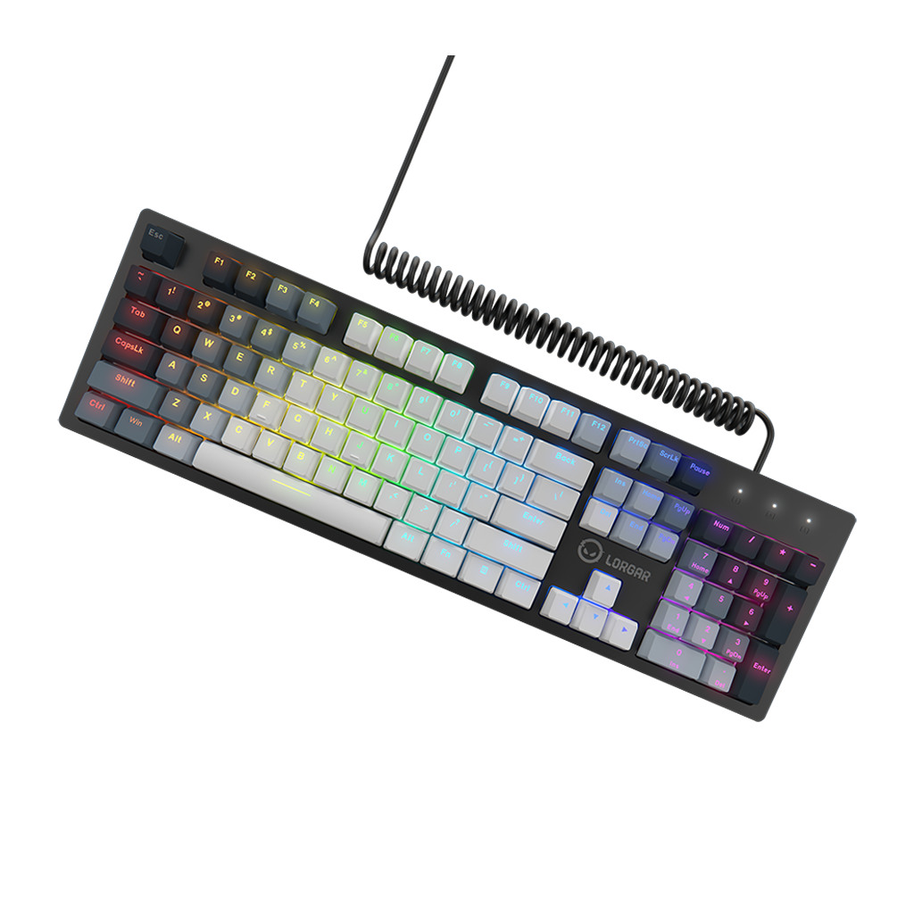 LORGAR Azar 514 Wired Mechanical Gaming Tastatura, RGB Backlight, 16.8M Colors, 18 Modes - Image 3