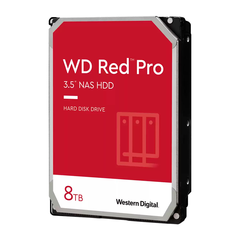 WD Red Pro 3.5'' 8TB 512MB 7200 RPM SATA 6 Gb/s Desktop HDD - Izvanredna pouzdanost, masivna pohrana, brz rad