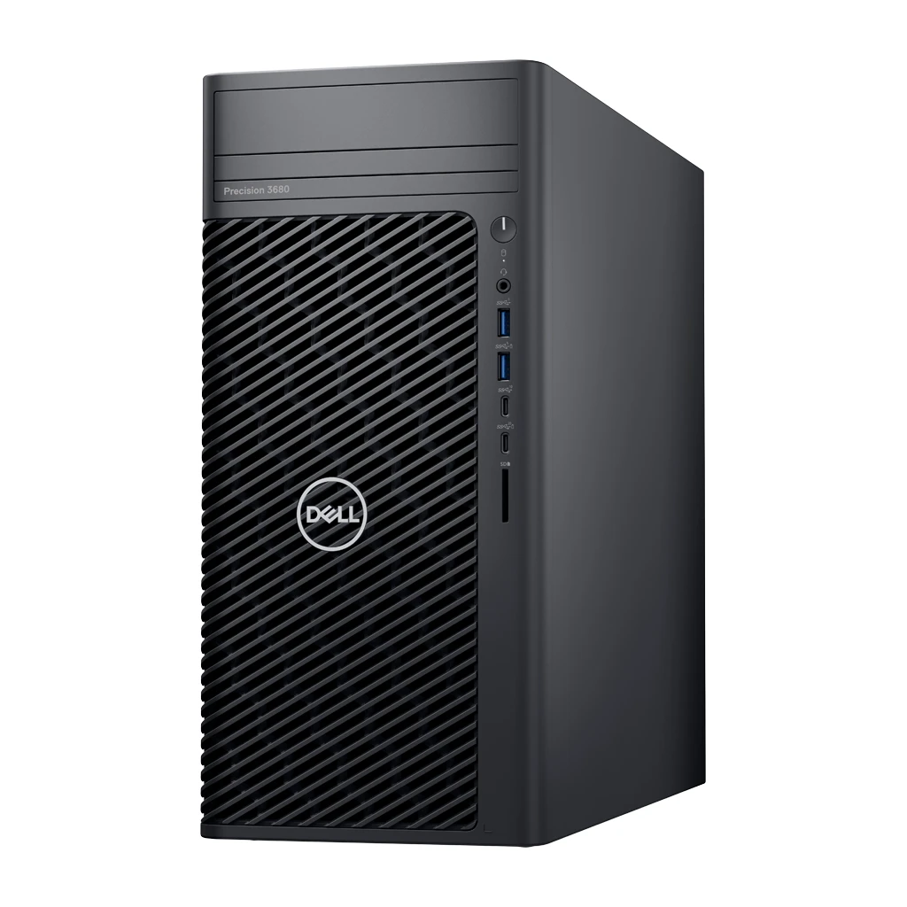 Dell Precision 3680 Tower 1000W Intel Core i9-14900K 32GB 2x16GB DDR5 M.2 1TB SSD Intel