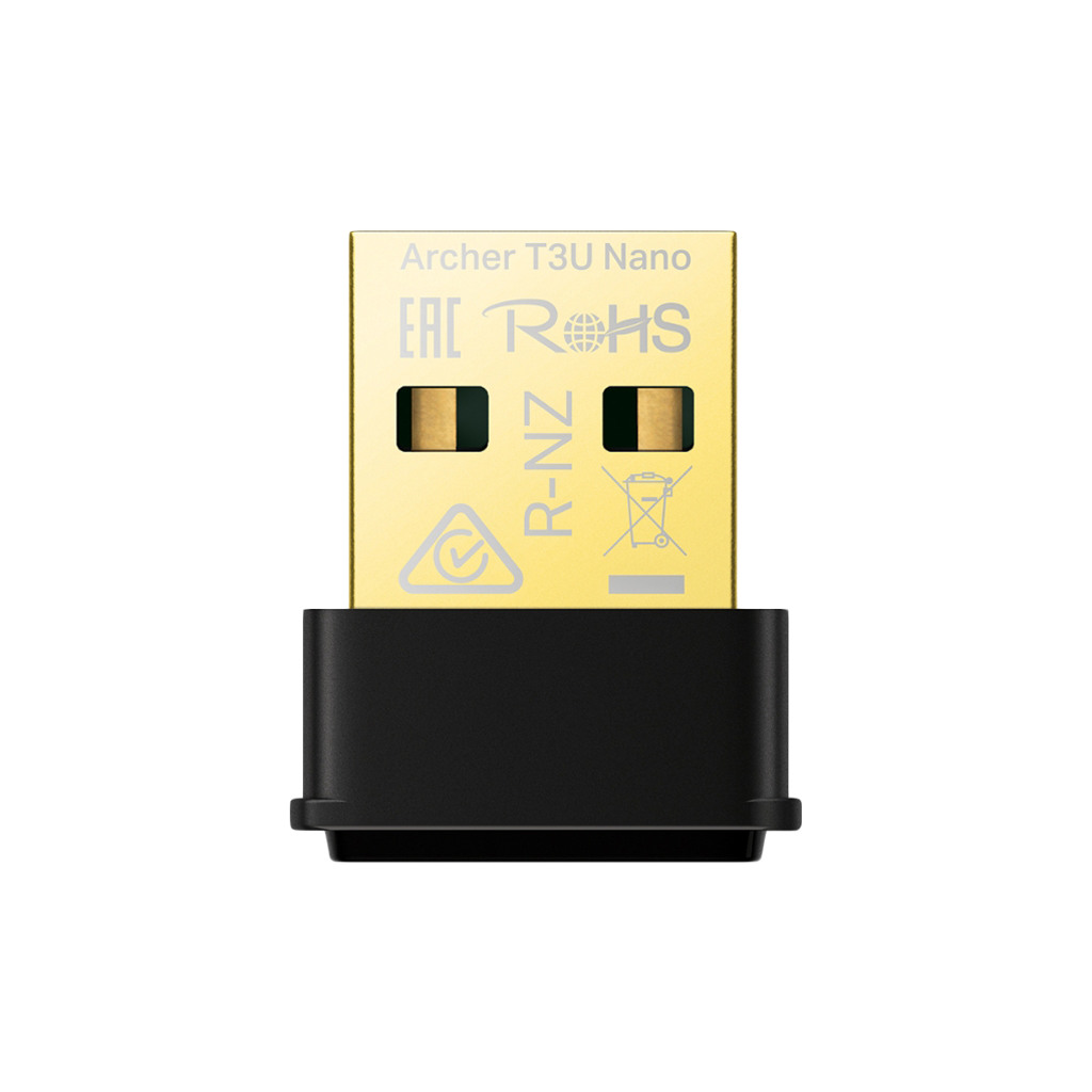 TP-Link Archer T3U Nano AC1300 Nano Wireless MU-MIMO USB AdapterNano size 867Mbps at 5GHz +