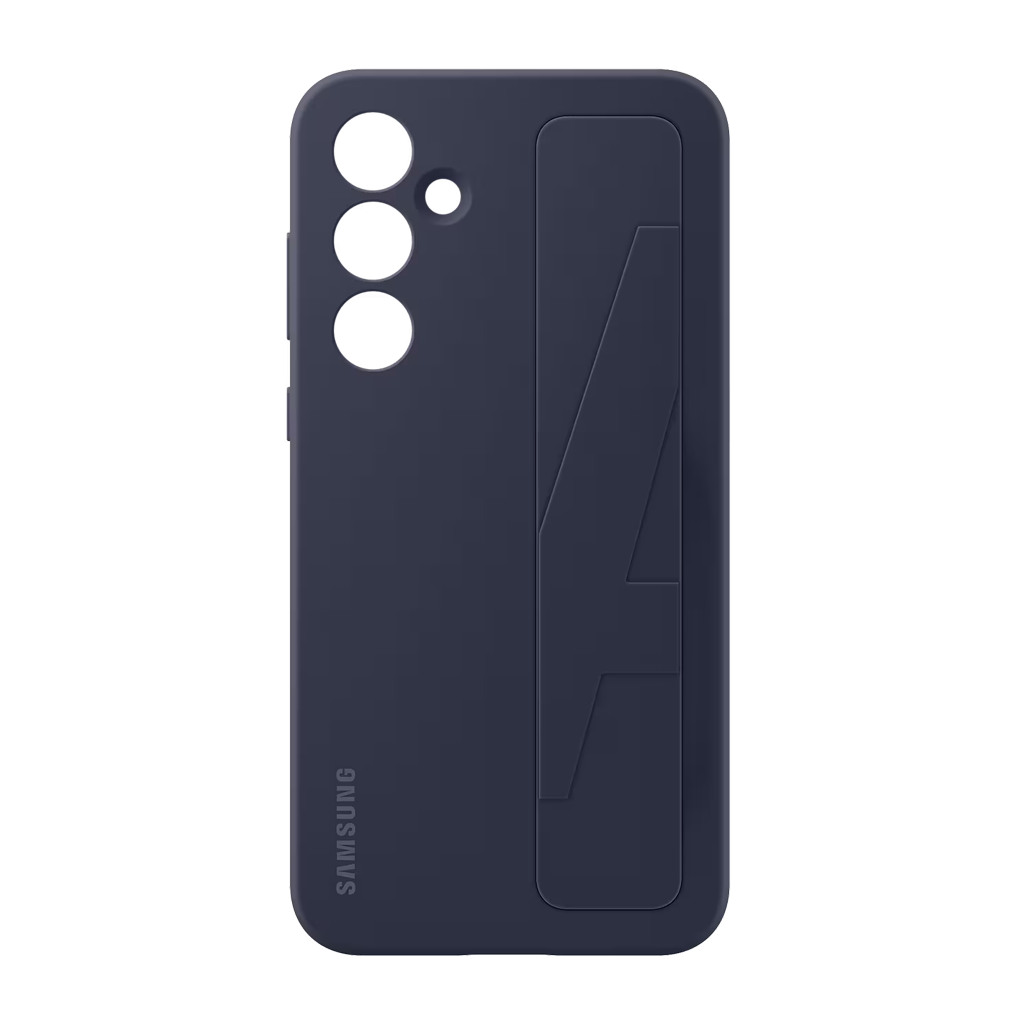 Samsung Galaxy A55 Standing Grip Case Blue Black - Image 4