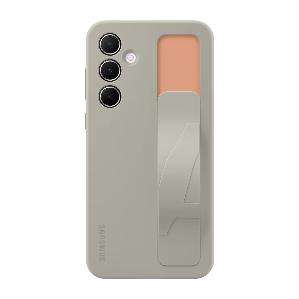 Samsung Galaxy A55 Standing Grip Case Gray - Image 2