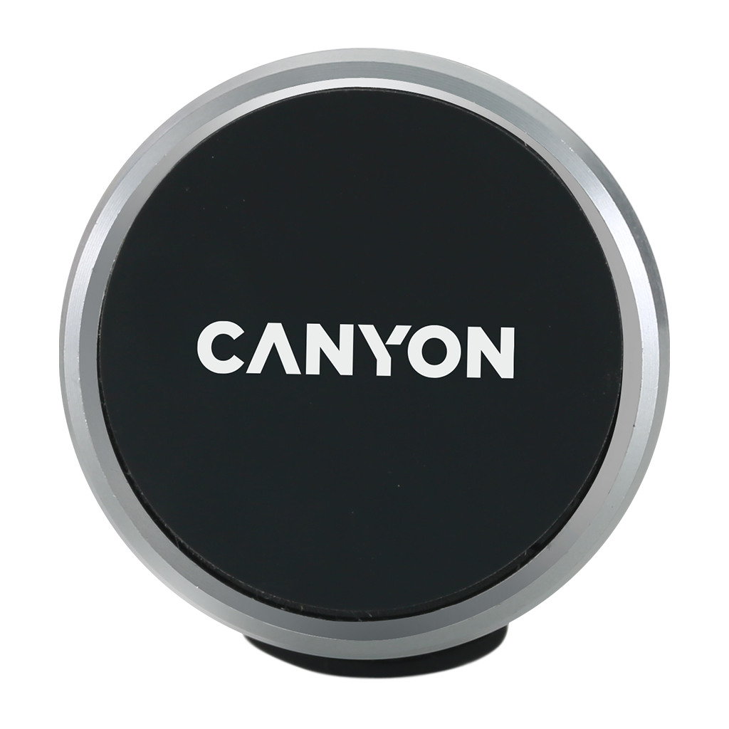 Canyon CH-4 Car Holder for Smartphonesmagnetic suction function with 2 platesrectangle/circle black 40*35*50mm 0.033kg