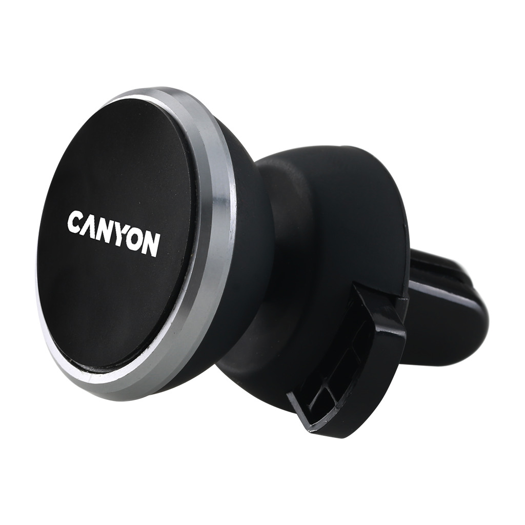 Canyon CH-4 Car Holder for Smartphonesmagnetic suction function with 2 platesrectangle/circle black 40*35*50mm 0.033kg - Image 2