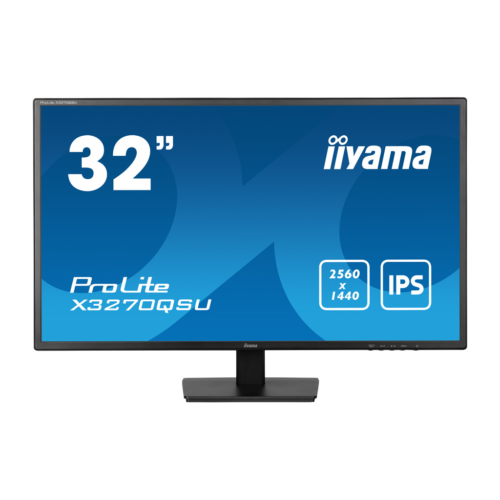 IIYAMA Monitor LED X3270QSU-B1 31.5" IPS WQHD 2560 x 1440 100Hz 3ms