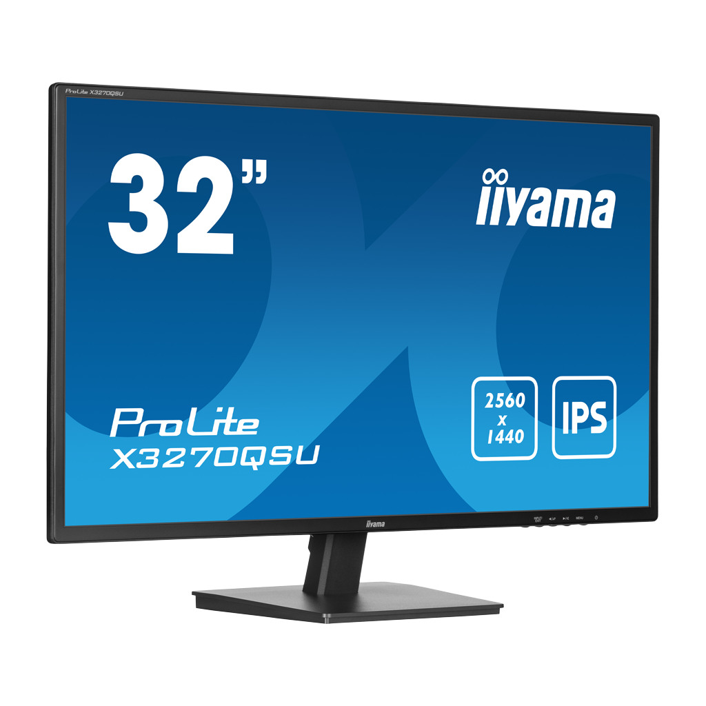 IIYAMA Monitor LED X3270QSU-B1 31.5" IPS WQHD 2560 x 1440 100Hz 3ms