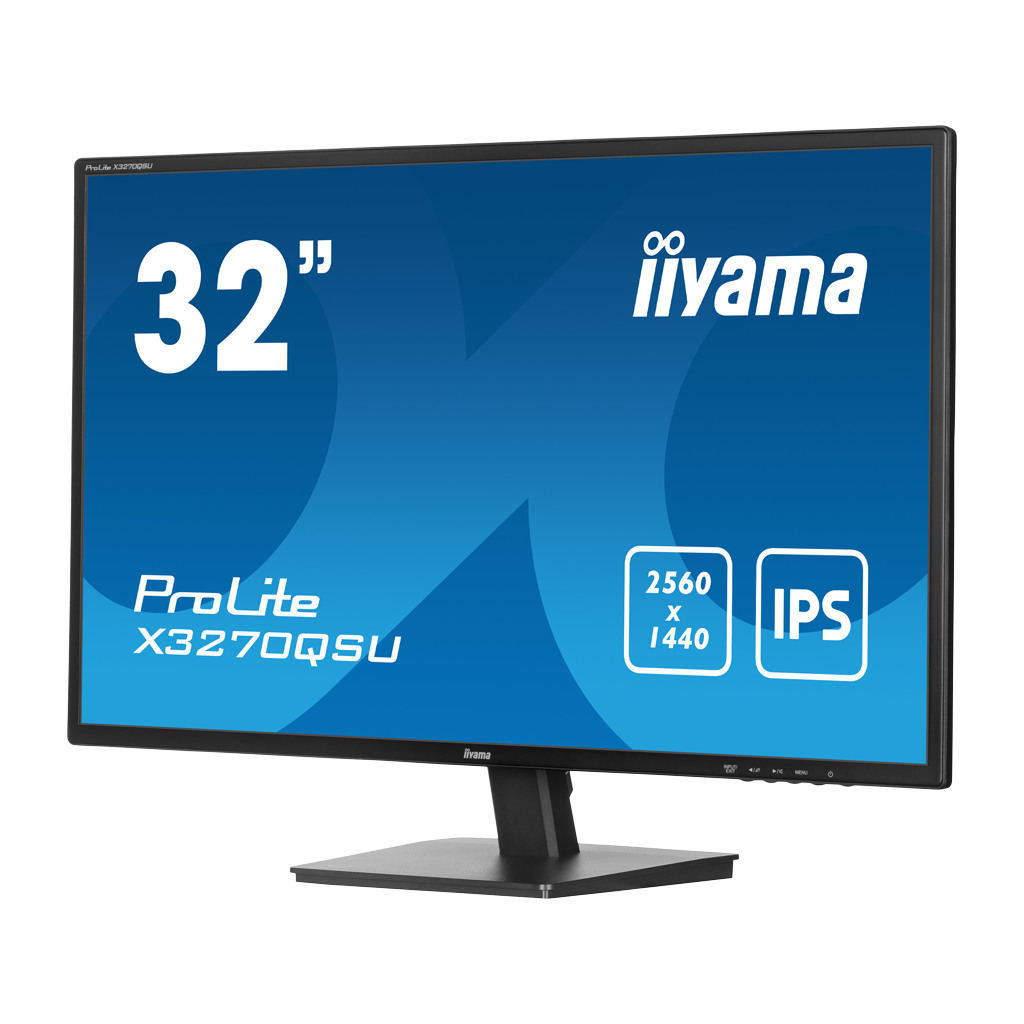 IIYAMA Monitor LED X3270QSU-B1 31.5" IPS WQHD 2560 x 1440 100Hz 3ms