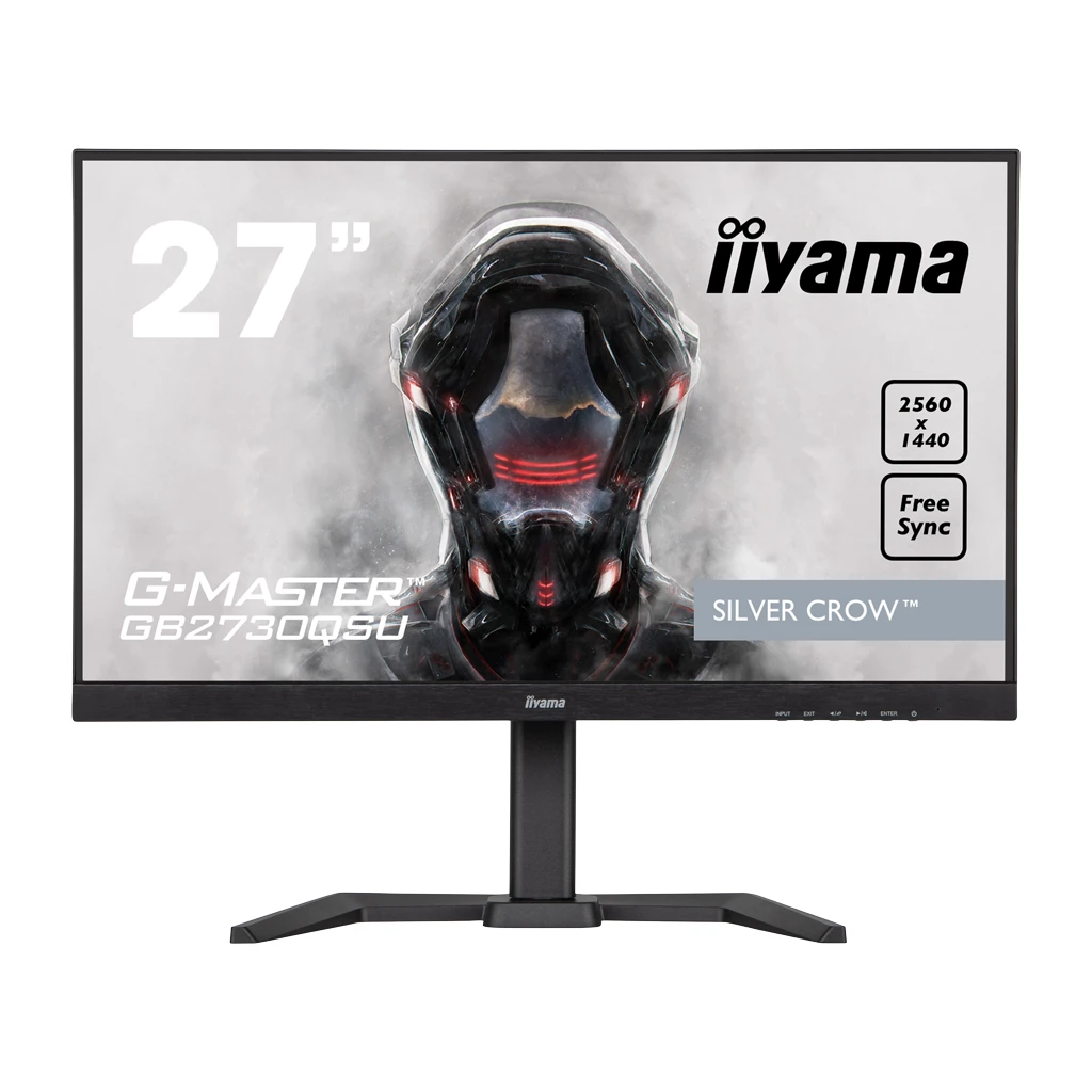 IIYAMA Monitor LED GB2730QSU-B5 27" TN 2560 x 1440 @75Hz DVI HDMI DP