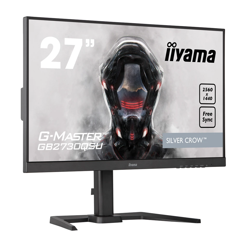 IIYAMA Monitor LED GB2730QSU-B5 27" TN 2560 x 1440 @75Hz DVI HDMI DP