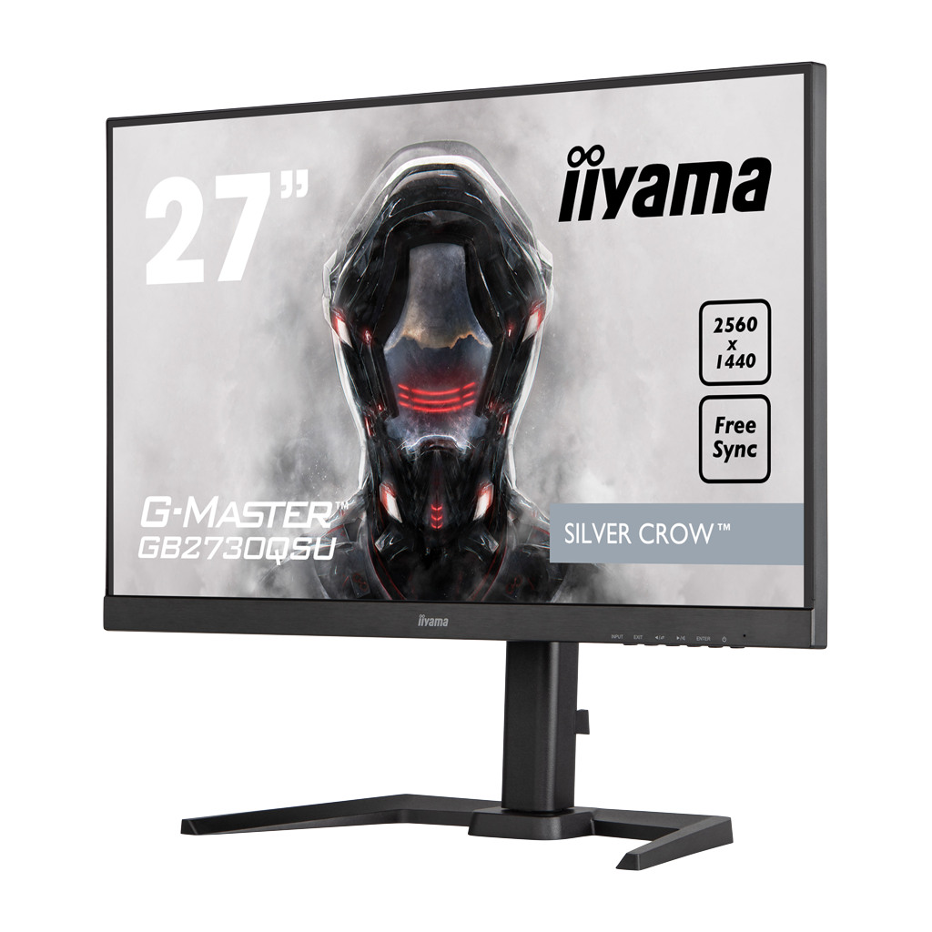 IIYAMA Monitor LED GB2730QSU-B5 27" TN 2560 x 1440 @75Hz DVI HDMI DP - Image 3