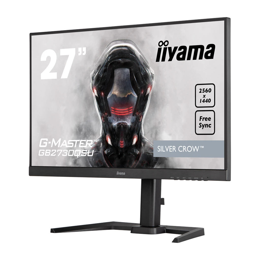 IIYAMA Monitor LED GB2730QSU-B5 27" TN 2560 x 1440 @75Hz DVI HDMI DP