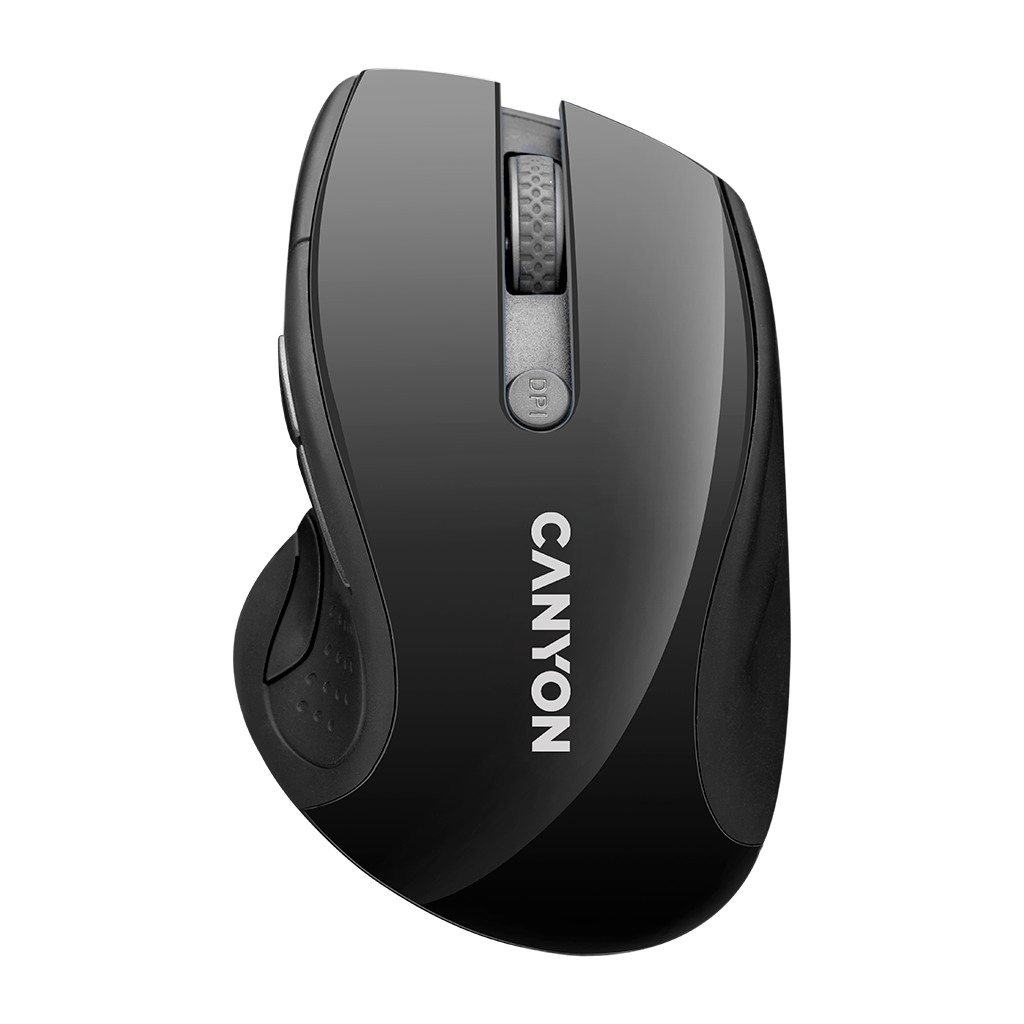 CANYON MW-01 2.4GHz wireless mouse with 6 buttons optical tracking - blue LED DPI 1000/1200/1600