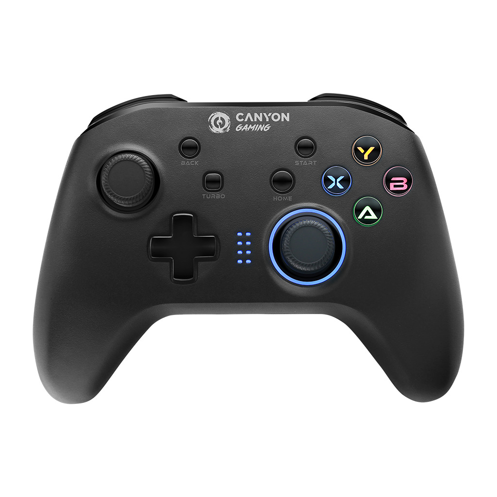 CANYON GP-W3 2.4G Wireless Controller with built-in 600mah battery 1M Type-C charging cable 6 axis