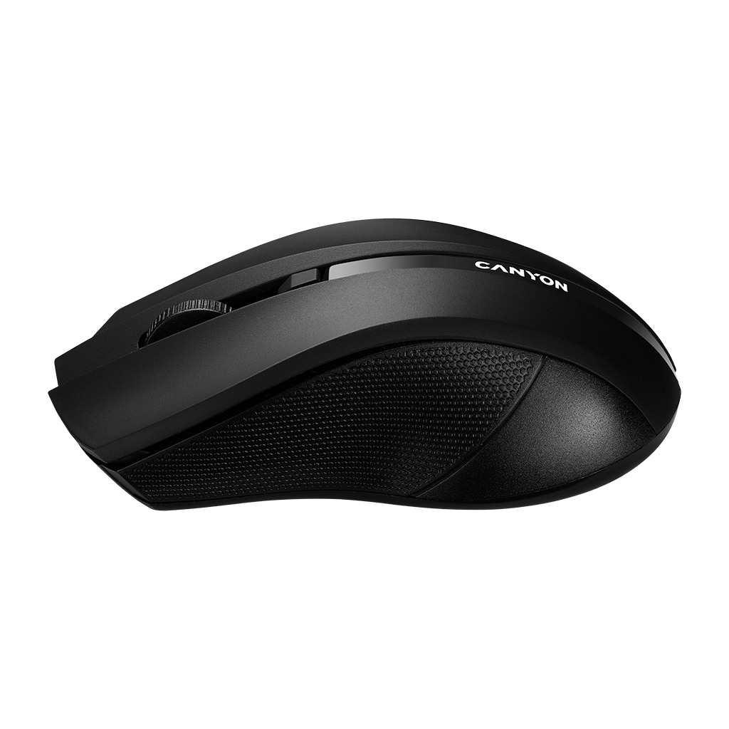 CANYON MW-5 2.4GHz wireless Optical Mouse with 4 buttons DPI 800/1200/1600 Black 122*69*40mm 0.067kg - Image 3