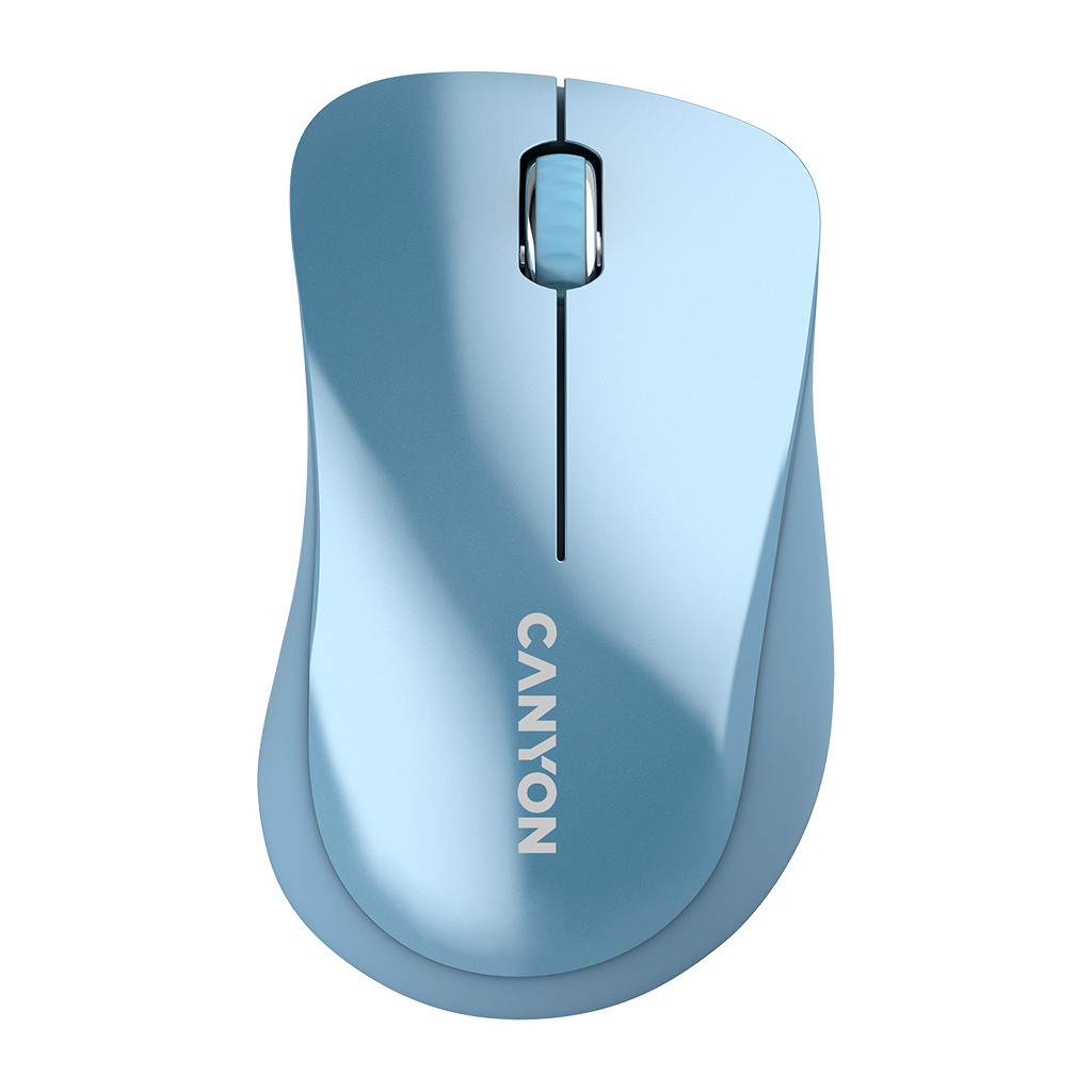 CANYON MW-11 2.4 GHz  Wireless mouse with 3 buttons DPI 1200 Battery:AAA*2pcs  Blue67*109*38mm