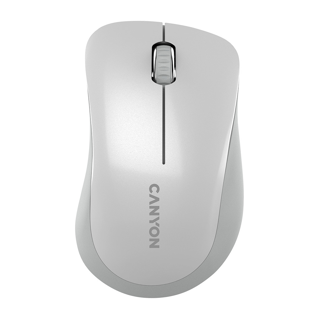 CANYON MW-11 2.4 GHz  Wireless mouse with 3 buttons DPI 1200 Battery:AAA*2pcs  pearl