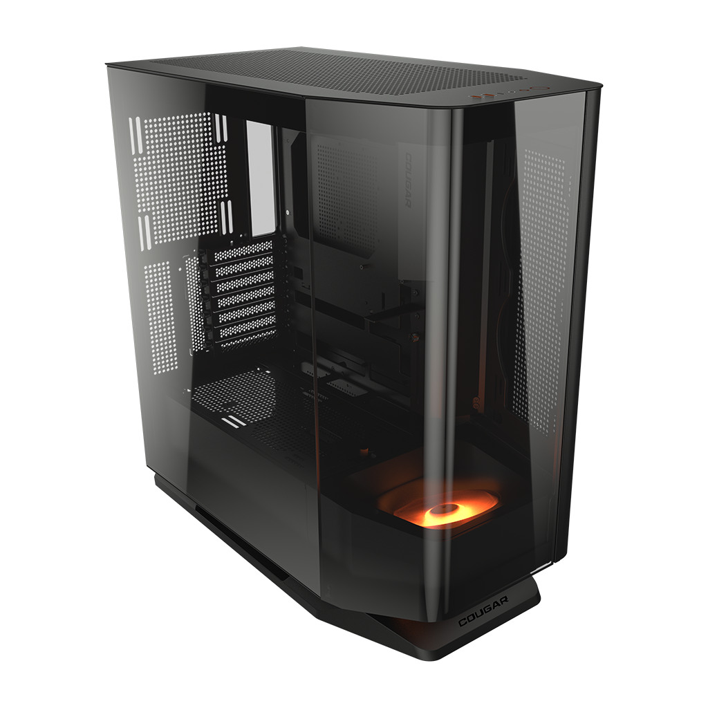 COUGAR | FV270 Black | PC Case | Mid tower / Tempered Curved Glass Perimeter