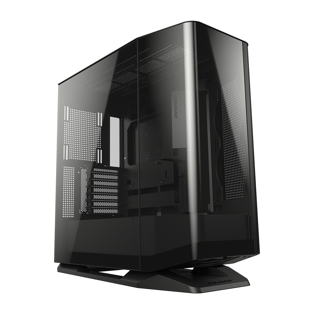 COUGAR | FV270 Black | PC Case | Mid tower / Tempered Curved Glass Perimeter - Image 2