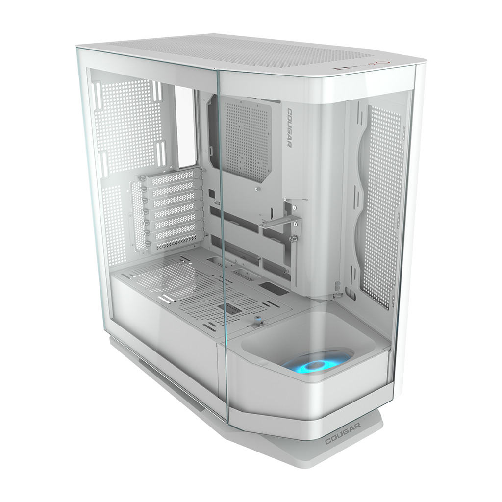 COUGAR | FV270 White | PC Case | Mid tower / Tempered Curved Glass Perimeter