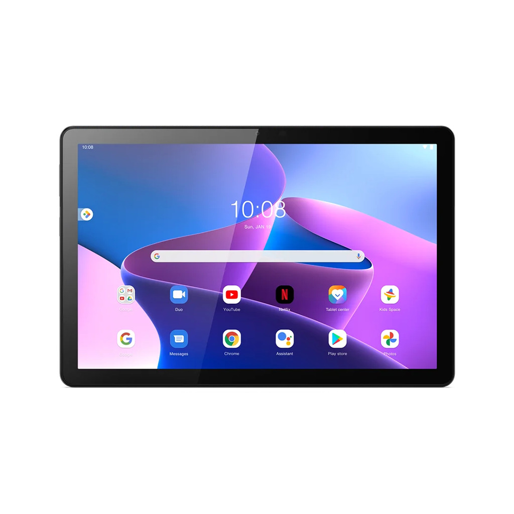 Lenovo Tablet Tab M10 3rd Gen LTE + Clear Case - 10.1" HD IPS, MediaTek Helio P22T, 4GB RAM, 64GB