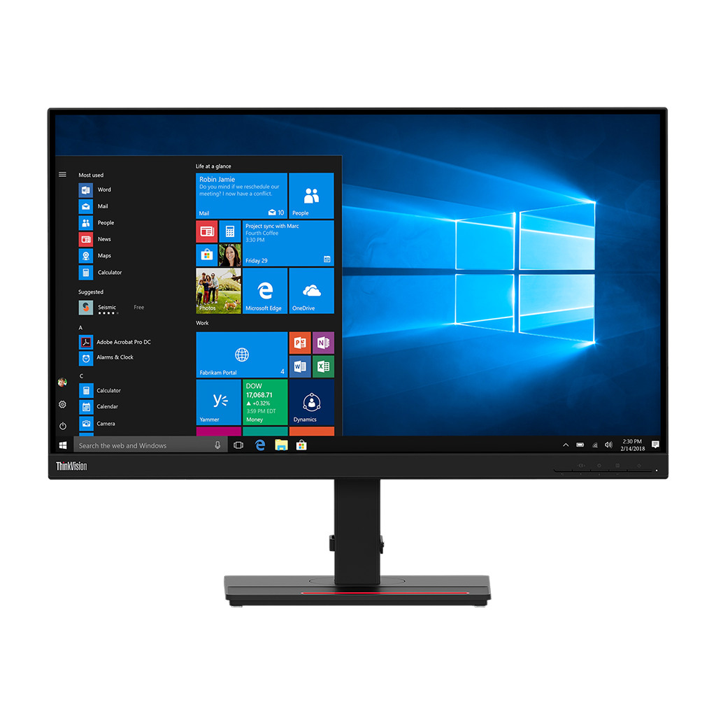 Lenovo Monitor ThinkVision T27q-20 27inch 2560x1440 350 cd/m 16:9 4ms extreme mode 1000:1 HDMI DP