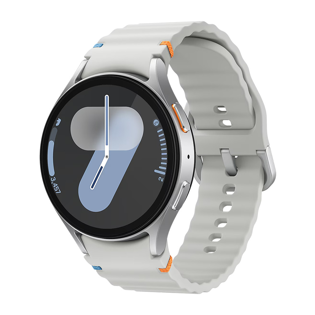 Samsung Pametni Sat Galaxy Watch7 44mm BT Srebrni - Vodootpornost 5ATM, GPS, Mjerač Otkucaja, Oksigenacija Krvi, Praćenje Sna