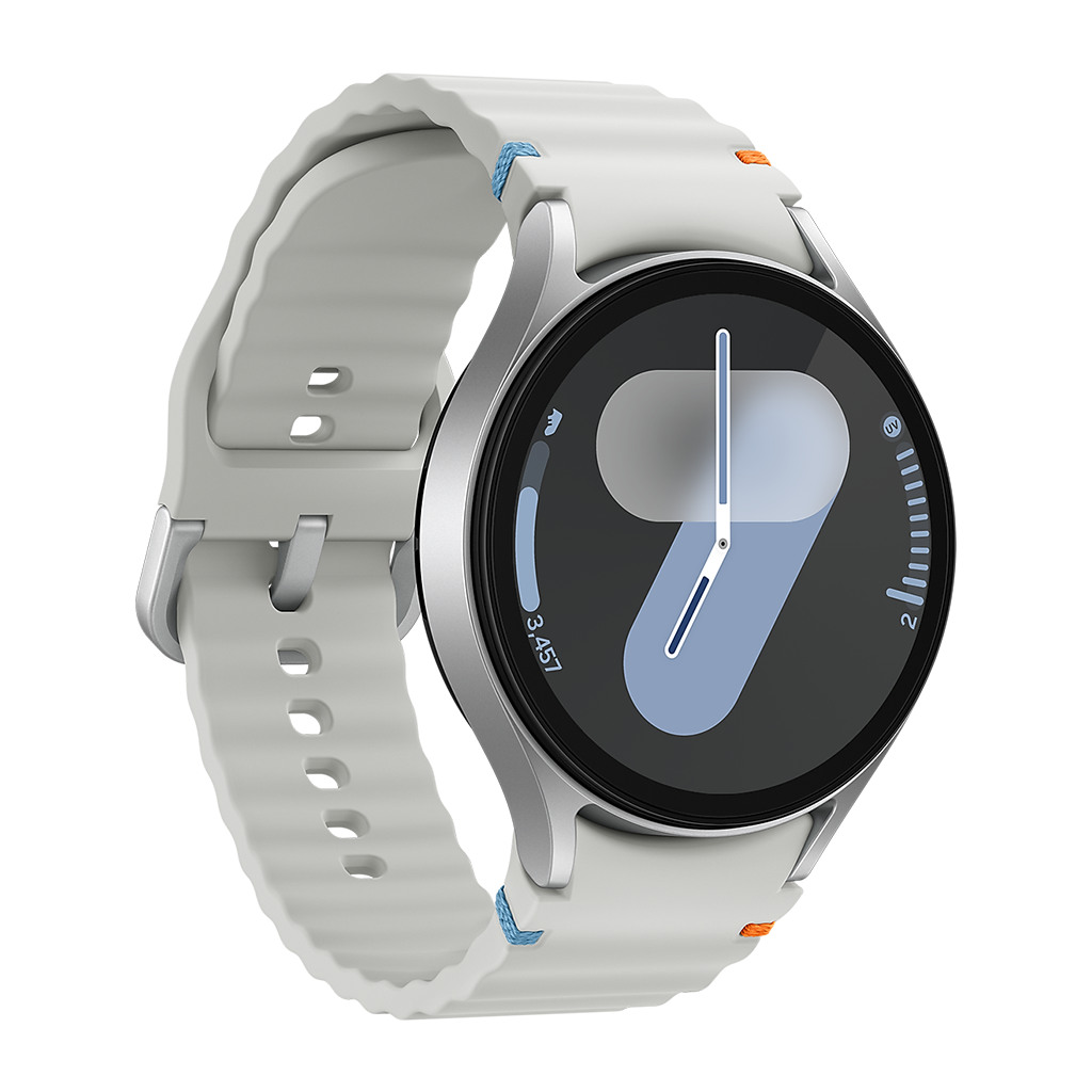 Samsung Pametni Sat Galaxy Watch7 44mm BT Srebrni - Vodootpornost 5ATM, GPS, Mjerač Otkucaja, Oksigenacija Krvi, Praćenje Sna