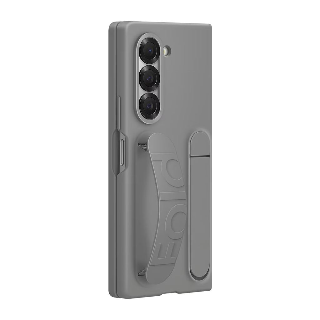 Samsung Galaxy Z Fold6 Silicone Case Gray - Image 3