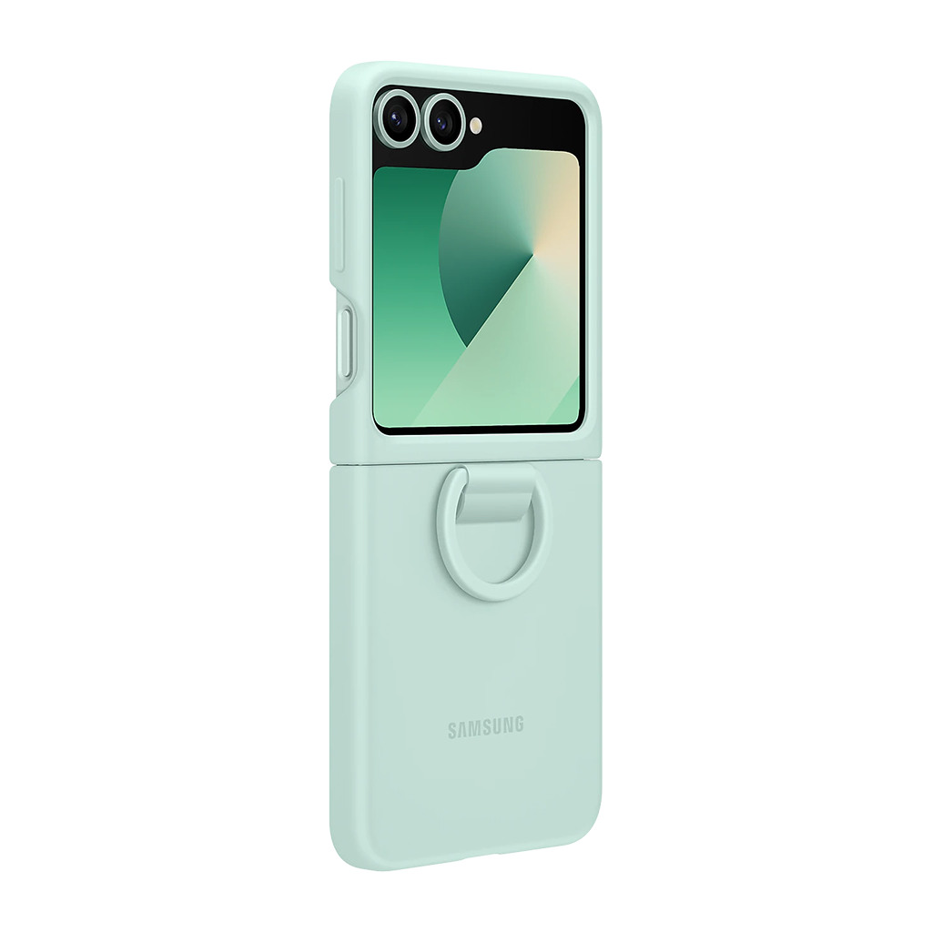 Samsung Galaxy Z Flip6 Silicone Case Mint - Image 4