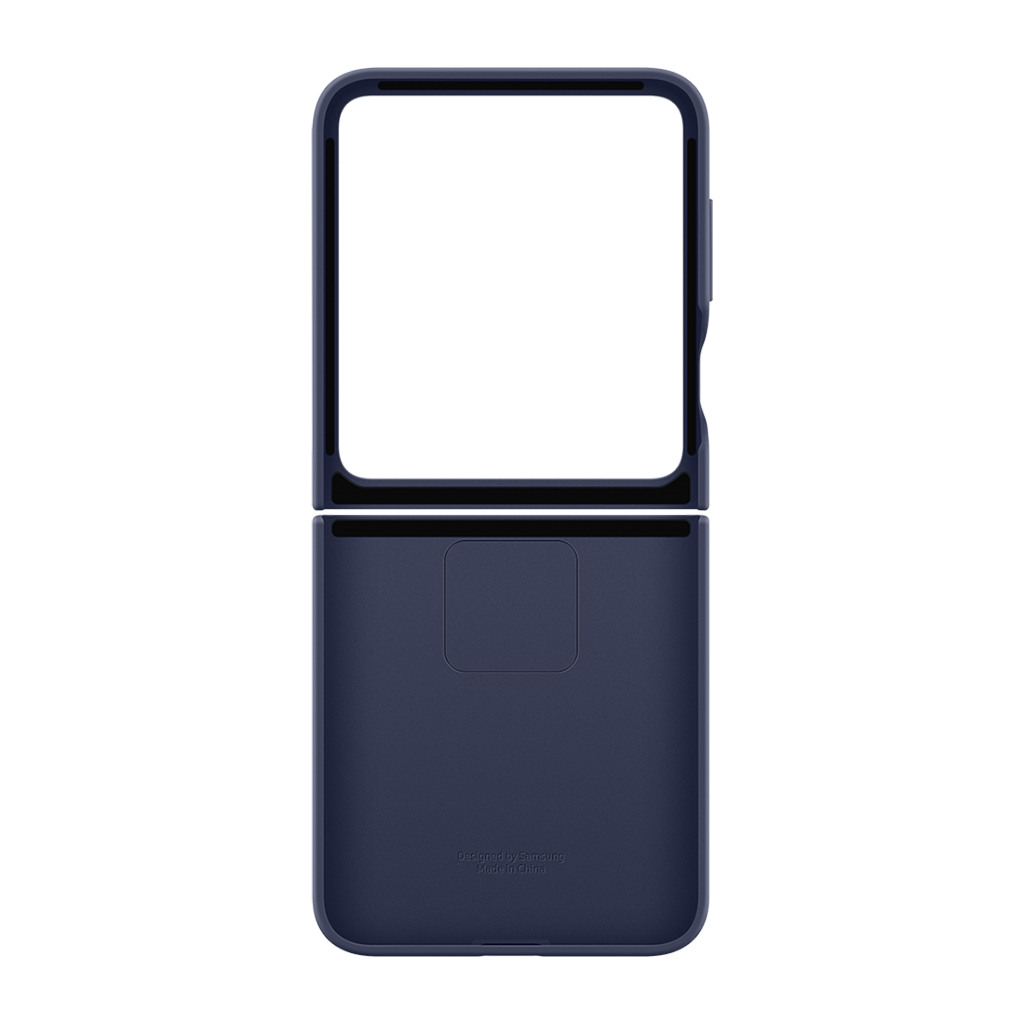 Samsung Galaxy Z Flip6 Silicone Case Navy - Image 6