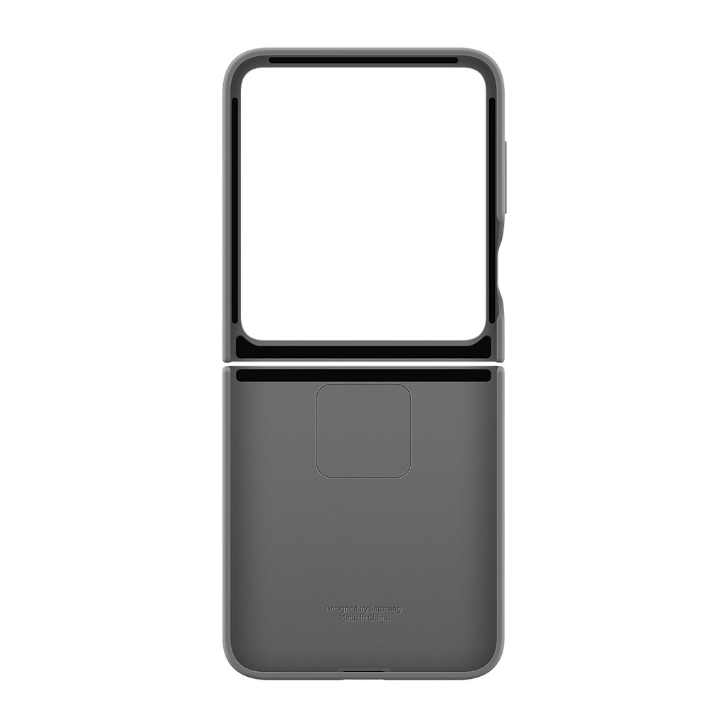 Samsung Galaxy Z Flip6 Silicone Case Gray - Image 6