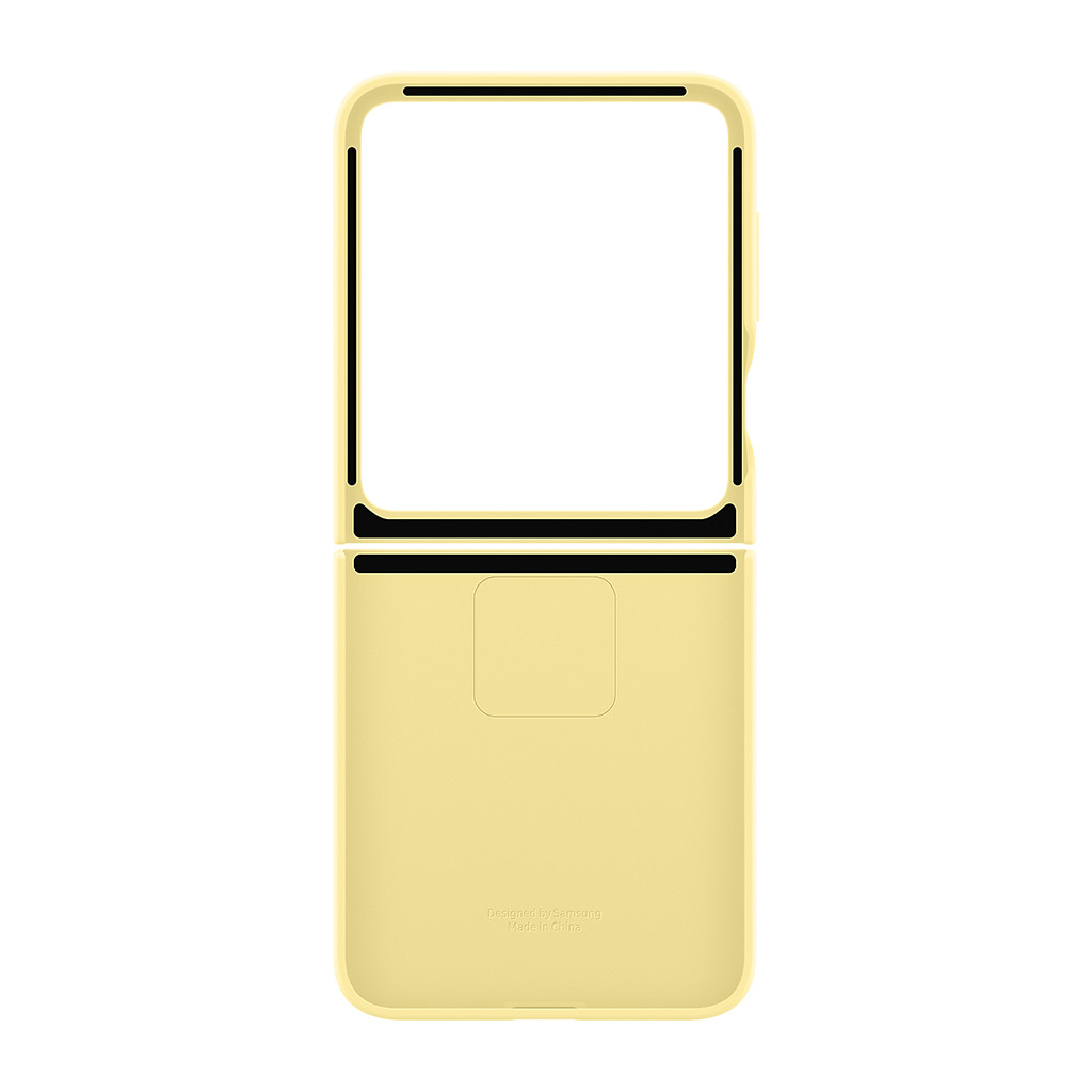 Samsung Galaxy Z Flip6 Silicone Case Yellow - Image 6