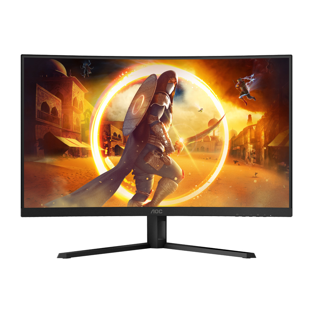 AOC Gaming Monitor CQ32G4VE, 31.5" Zakrivljeni Ekran, 180Hz, 0.5ms, QHD, Adaptive Sync, HDMI, DP