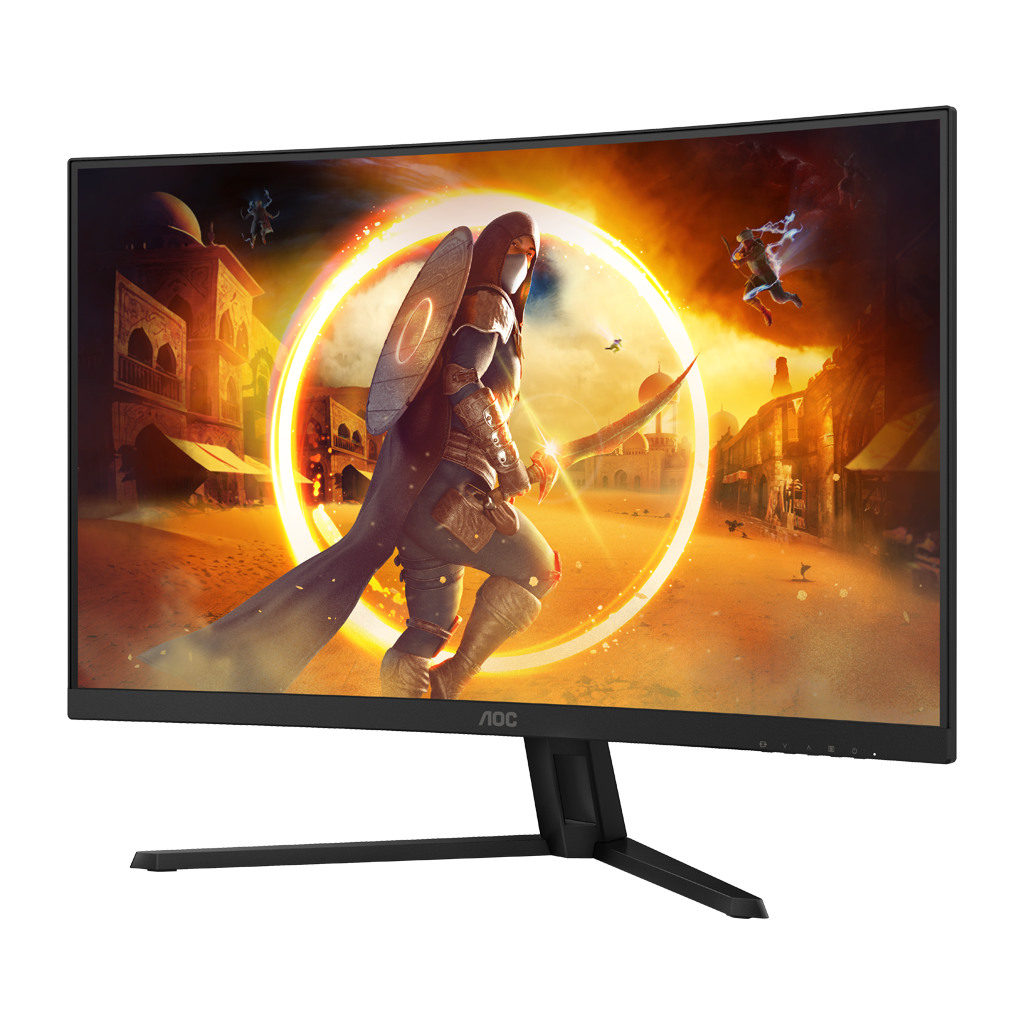 AOC Gaming Monitor CQ32G4VE, 31.5" Zakrivljeni Ekran, 180Hz, 0.5ms, QHD, Adaptive Sync, HDMI, DP