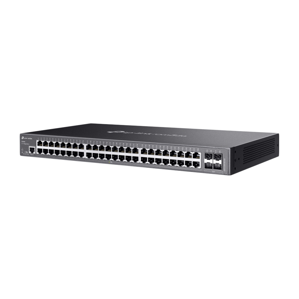 TP-Link SG3452 Omada 48-Port Gigabit L2+ Managed Switch, 4 SFP Slotova, VLAN, QoS, ERPS, Zero-Touch Provisioning