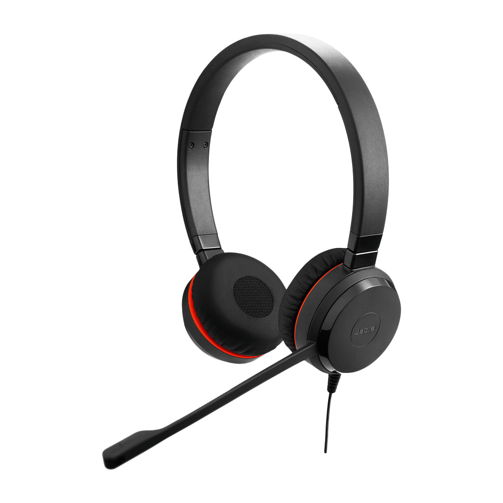 JABRA EVOLVE 30 II UC Stereo USB Headband Noise cancelling USB and 3.5 connectivity with