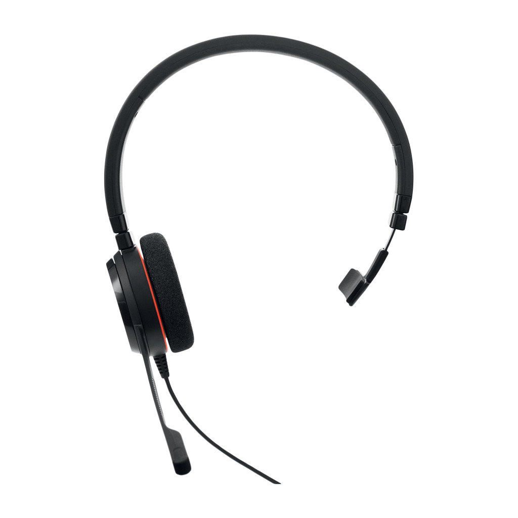 JABRA EVOLVE 20 MS Mono USB Headband Noise cancellingUSB connector with mute-button and volume control