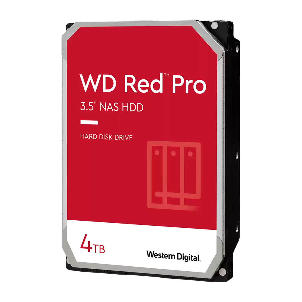 WD Red Pro 3.5'' 4TB 256MB 7200 RPM SATA 6 Gb/s Desktop HDD - Stabilan, brz, pouzdan, veliki kapacitet