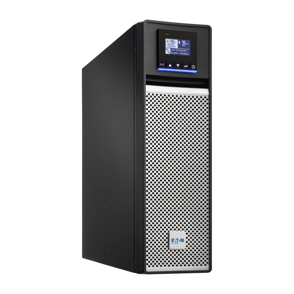 Eaton 5PX Gen2 Rack 2U/Tower UPS - 3000W/3000VA, 8x C13, 1x C19, Line-Interactive, LCD, Energy Efficient