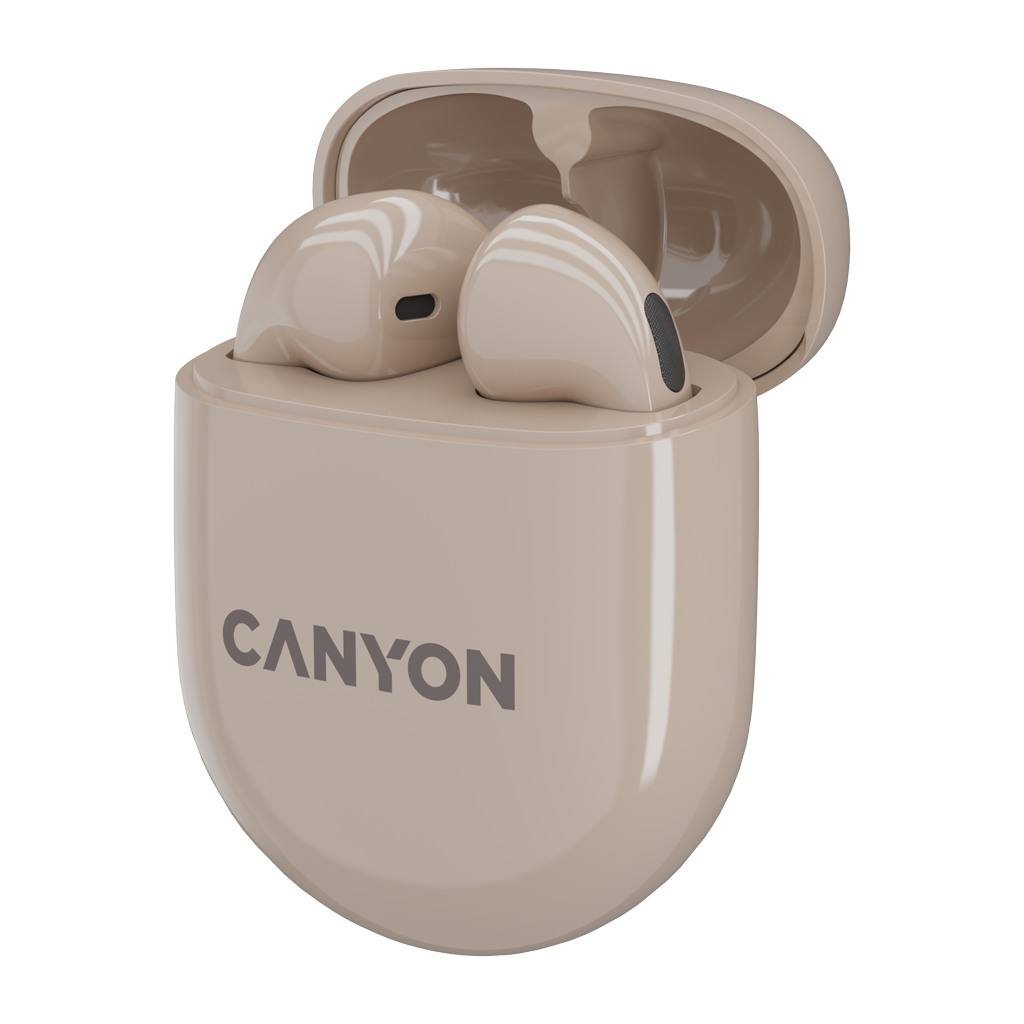 CANYON headset TWS-6 Beige - Image 2