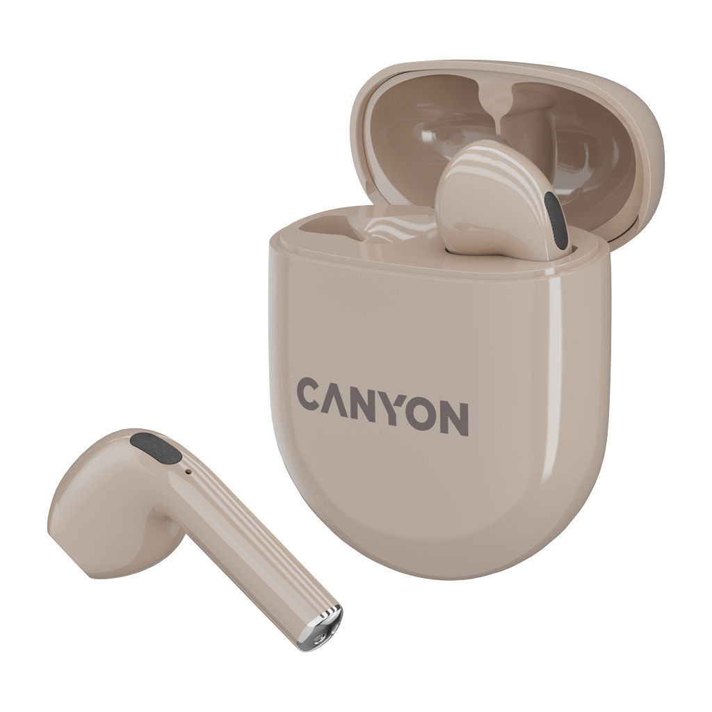 CANYON headset TWS-6 Beige - Image 3