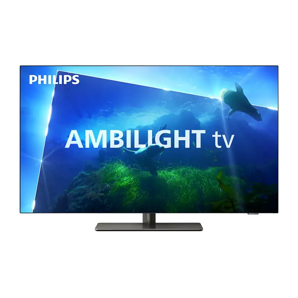 Philips OLED TV 65OLED818/12, 65" 4K, 120 Hz, Ambilight, Google TV, Dolby Atmos, P5 AI Picture Engine