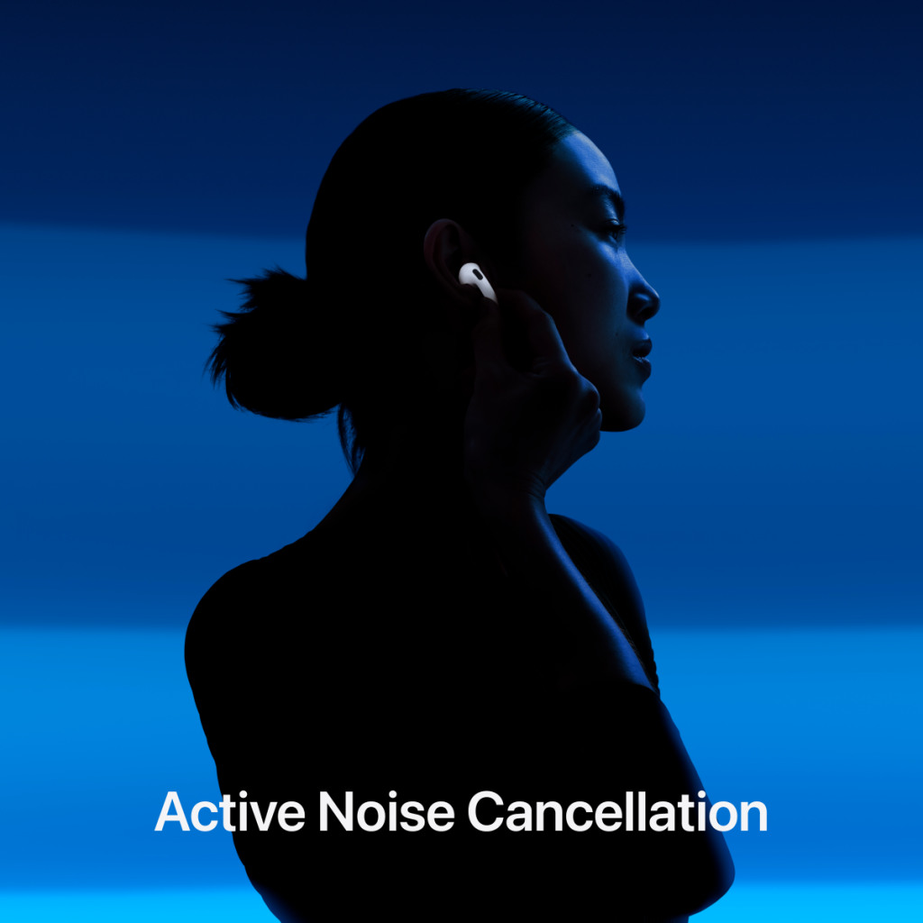 AirPods 4 with Active Noise CancellationModel A3055 A3056 A3059