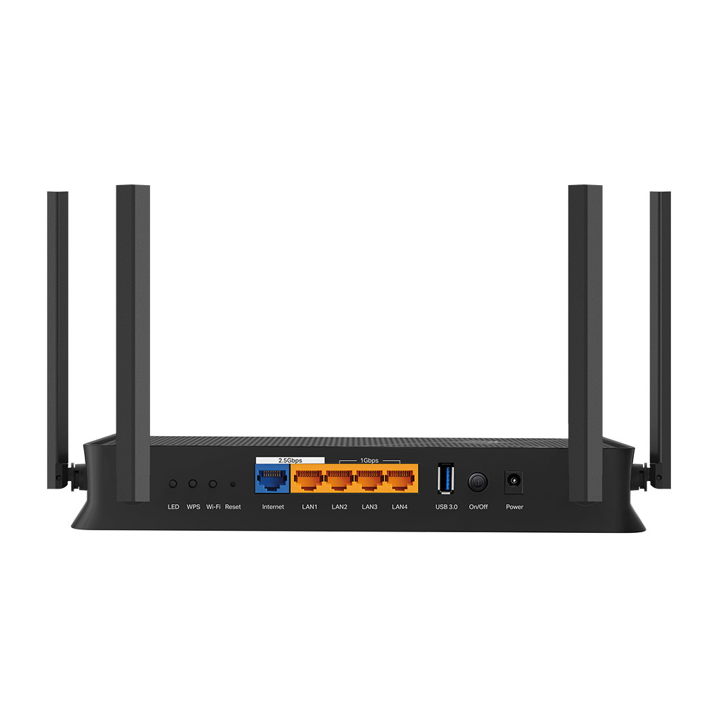 TP-Link Archer BE230 BE3600 Dual-Band Wi-Fi 7 Router, 688 Mbps na 2.4 GHz, 2882 Mbps na 5 GHz, 2.5 Gbps WAN/LAN, 4096-QAM, MLO - Image 3