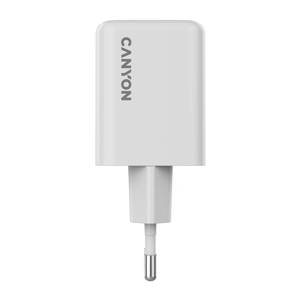 CANYON charger CU45AC GaN 45W 1xPD 1xQC EU White - Image 2