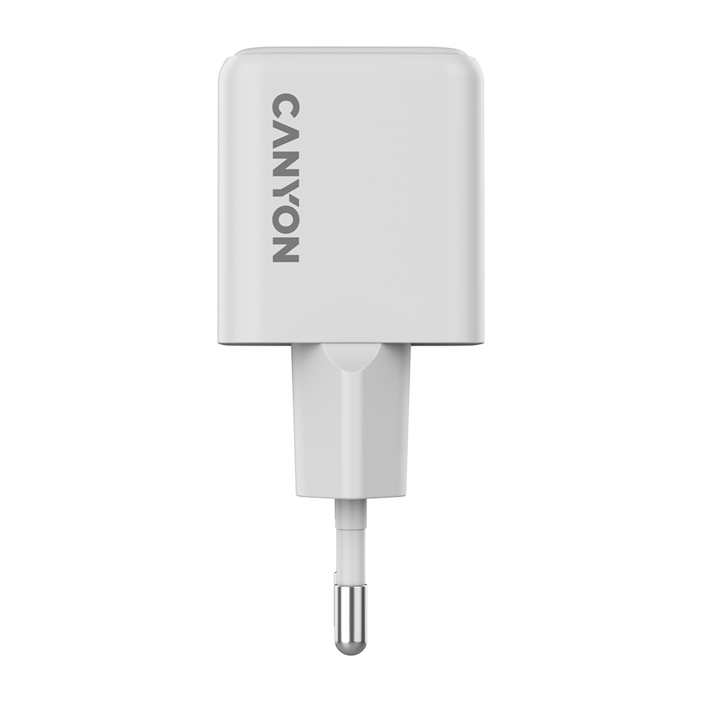 CANYON charger CU20AC GaN 20W 1xPD 1xQC EU White - Image 5