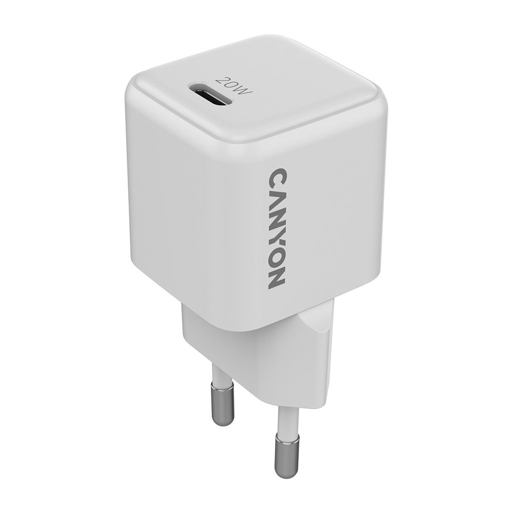 CANYON charger CU20C GaN 20W 1xPD EU White