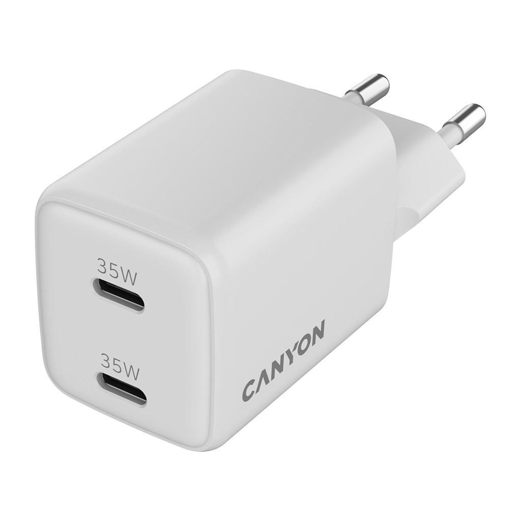 CANYON charger CU35CC GaN 35W 2xPD EU White - Image 3