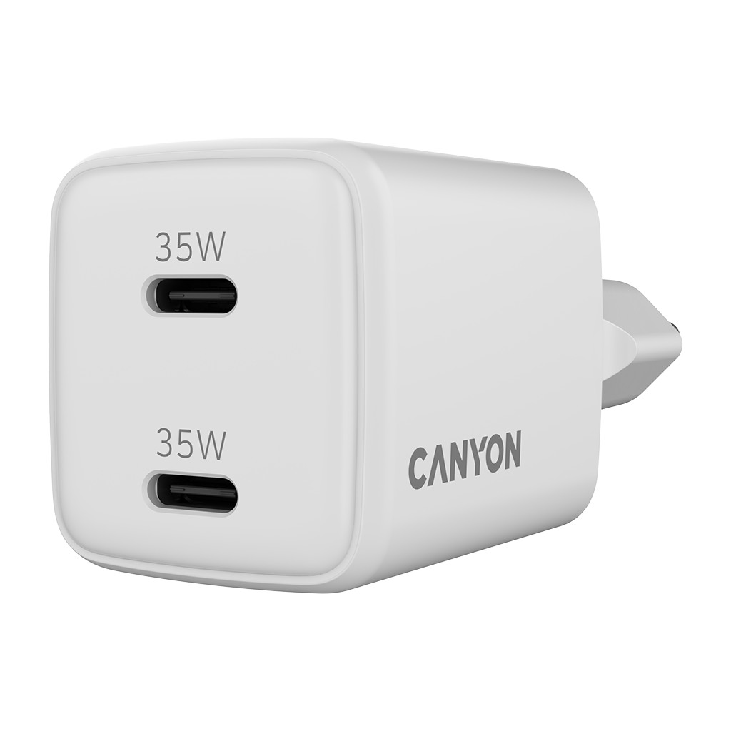 CANYON charger CU35CC GaN 35W 2xPD EU White - Image 4